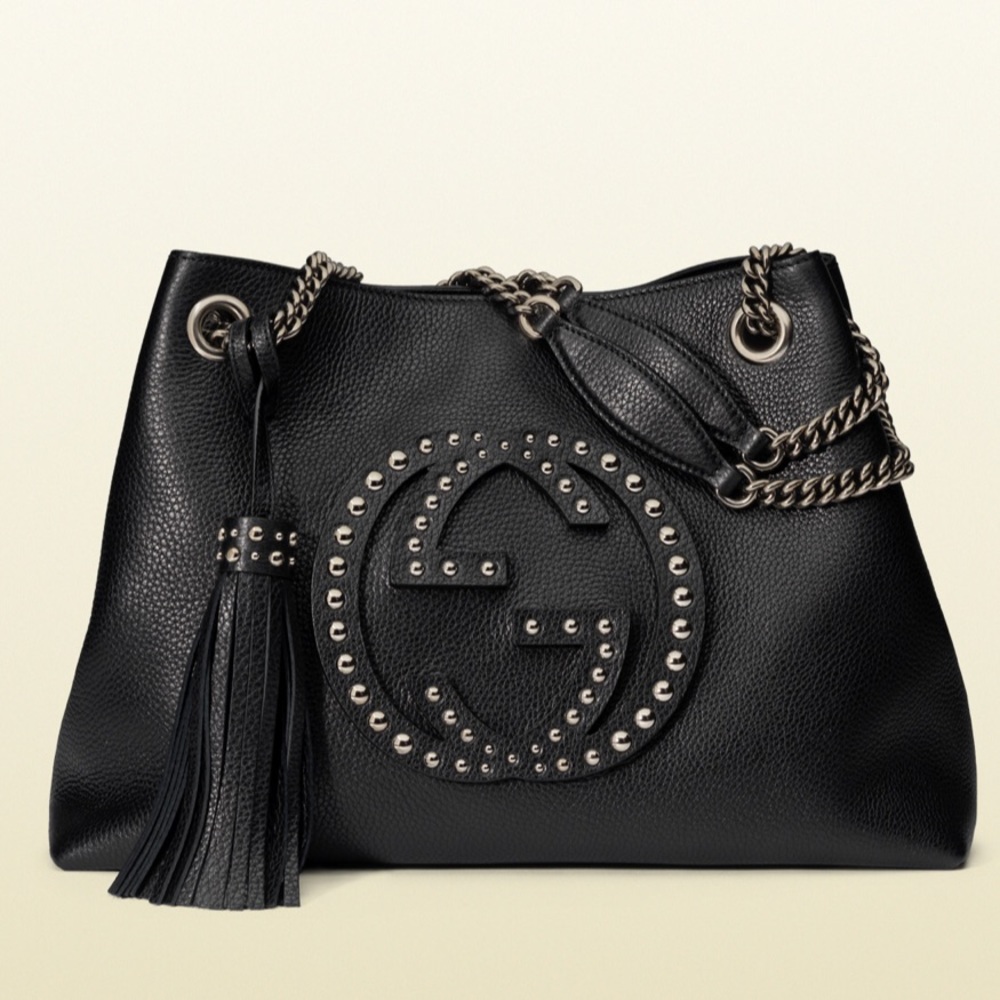 ❗️traded ❗️Gucci Soho Studded Shoulder bag